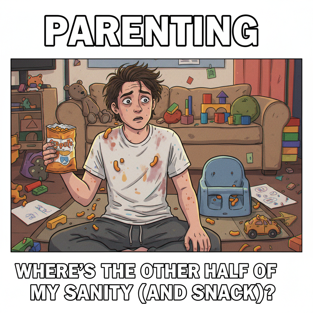 My kid just asked if their imaginary friend could have a snack. Send help. #Parenting