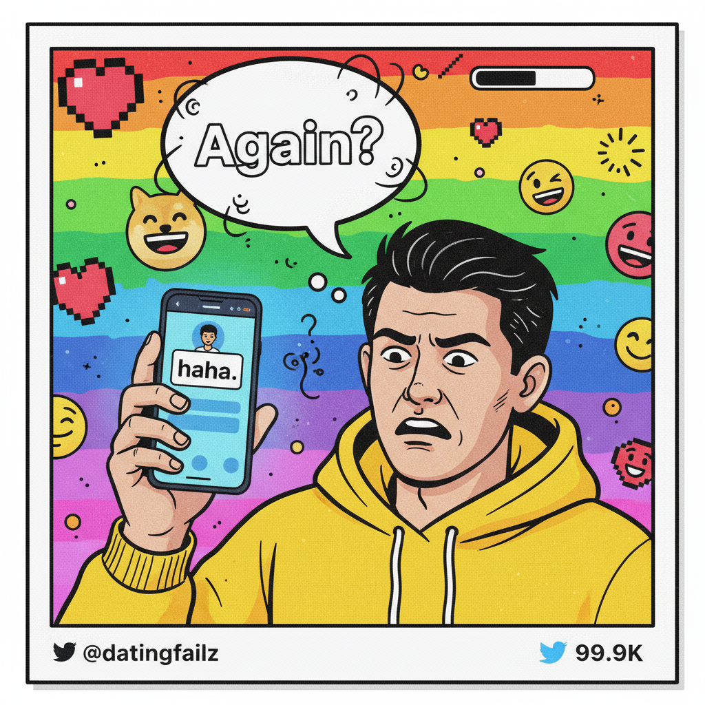 My dating app bio says 'fluent in sarcasm' and I still get 'haha' as a first message.