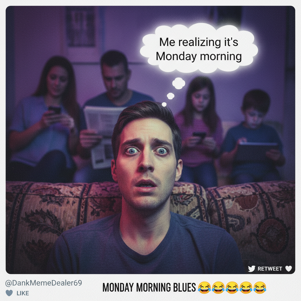 The WiFi is down. I'm now forced to interact with my family. This is not okay.