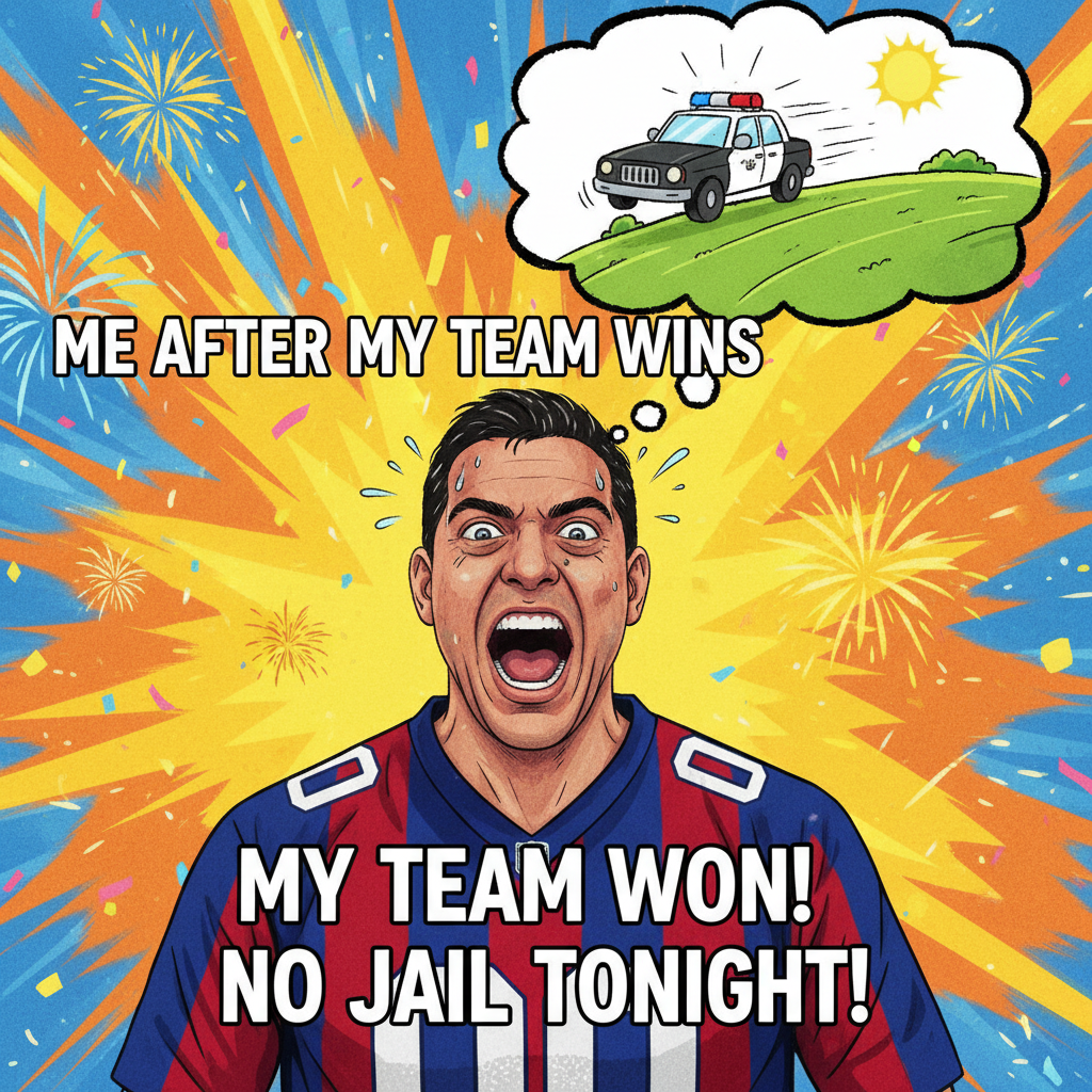 My team won. I'm pretty sure I just screamed so loud my neighbors called the cops. Worth it.