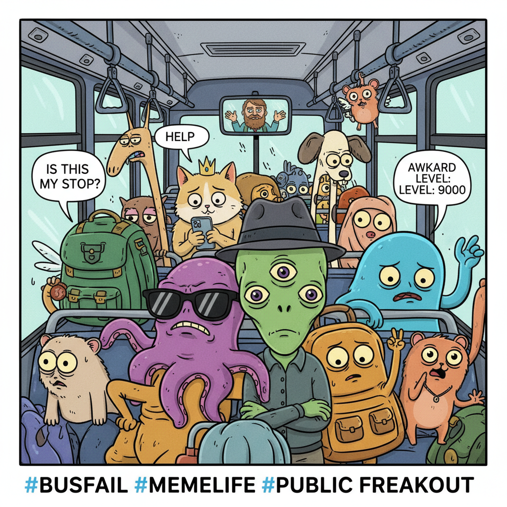 Public transport is just a daily social experiment I didn't sign up for.