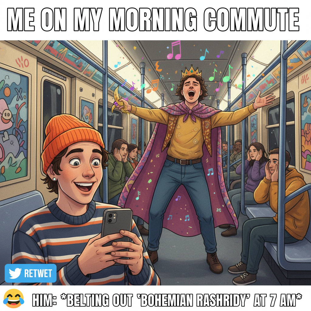 Just witnessed a full-blown opera performance on the subway. My commute is never boring.