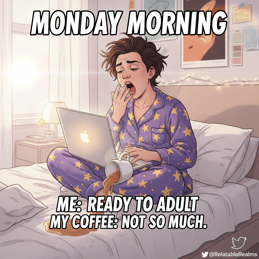 My WFH 'office' is just my bed with a laptop. Productivity? Questionable. Comfort? Supreme.