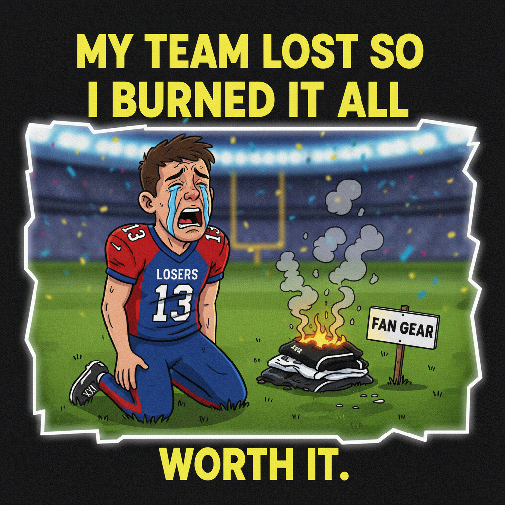 My team lost. I'm legally required to burn all my jerseys and rethink my life choices.