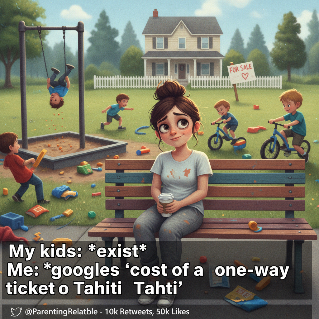 My kids asked if we could 'just live at the park.' I considered it for a solid minute.