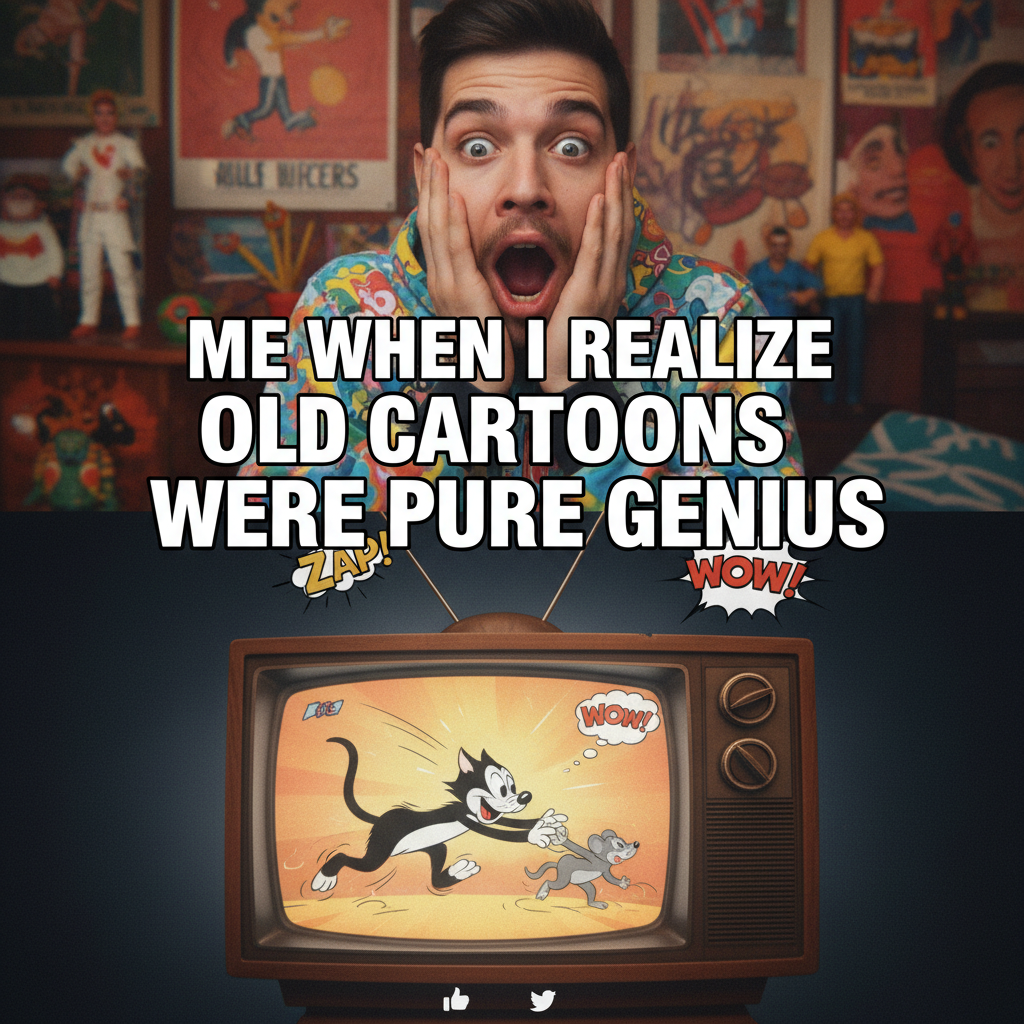 Finding out your favorite childhood cartoon character was voiced by a legend. My brain just broke. #Nostalgia