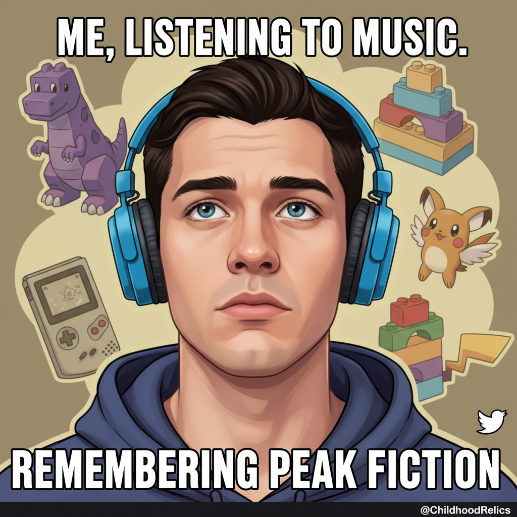 Heard a song from my childhood. Now I'm questioning all my life choices.