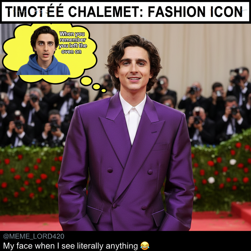 Me watching a celebrity try to act normal after a viral meme of them drops.