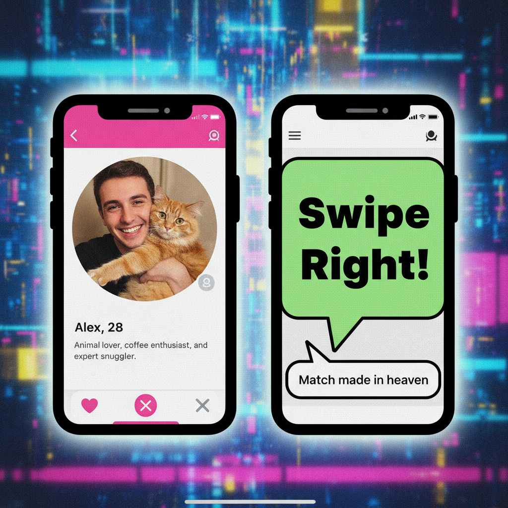 Matched with someone who only posts pics with their cat. I think I found my soulmate. 😻