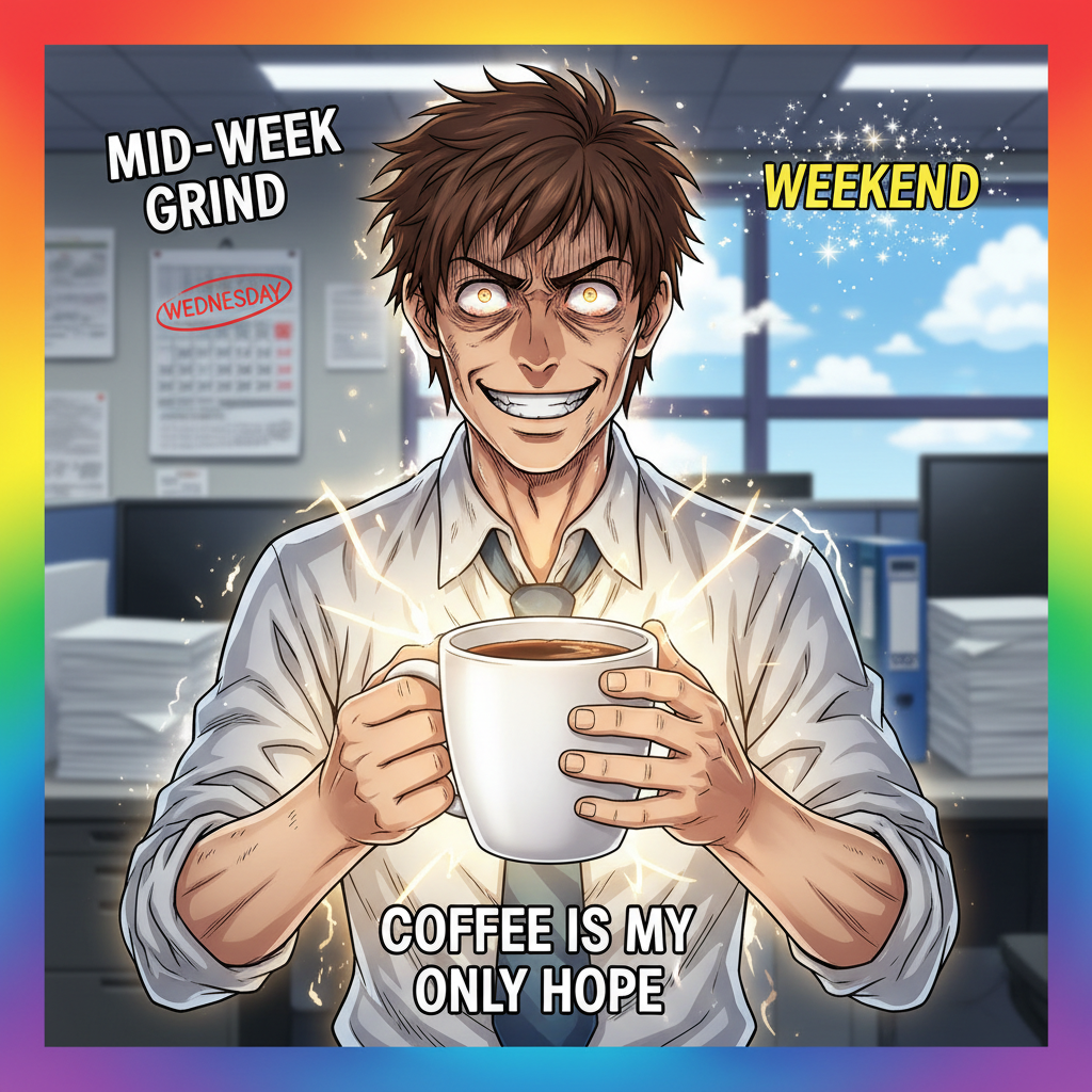 Wednesday's got me feeling like a shonen protagonist mid-arc: exhausted but hyped for the final boss (weekend)