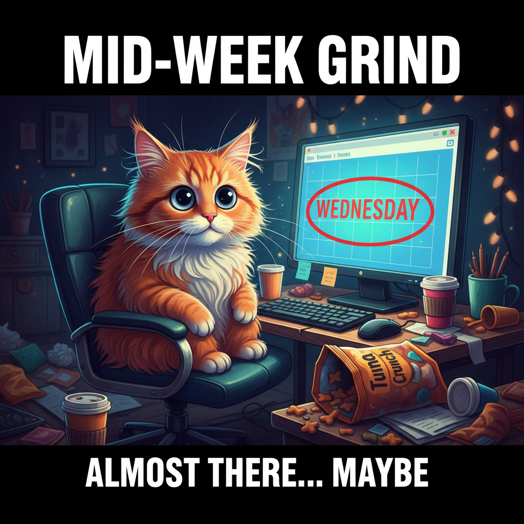 My brain cells trying to survive until Friday like...