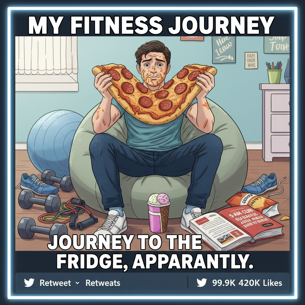 My New Year's resolution lasted 3 days. Peak performance.