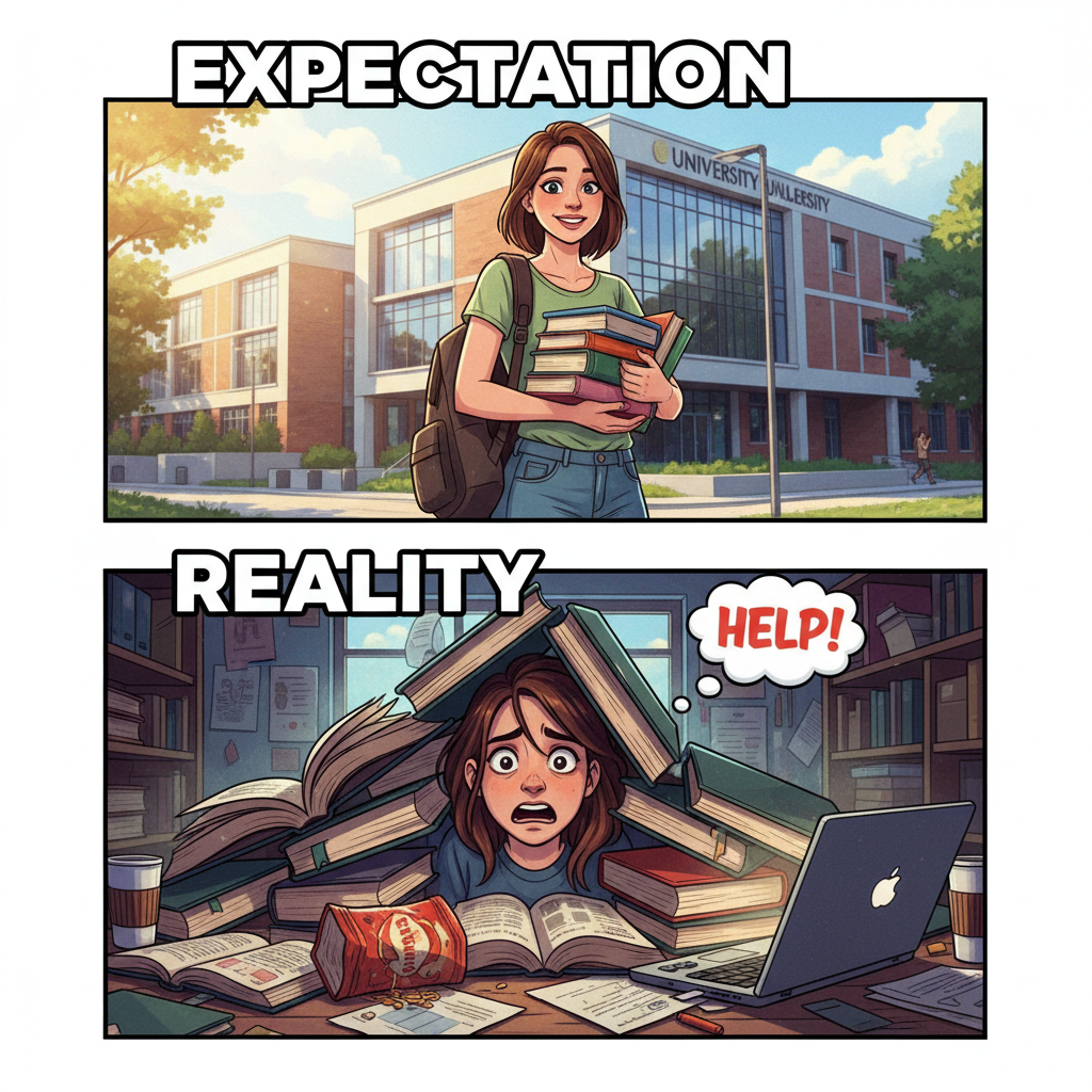 Me pretending I studied for finals vs. me actually studying for finals. 💀 #StudentLife