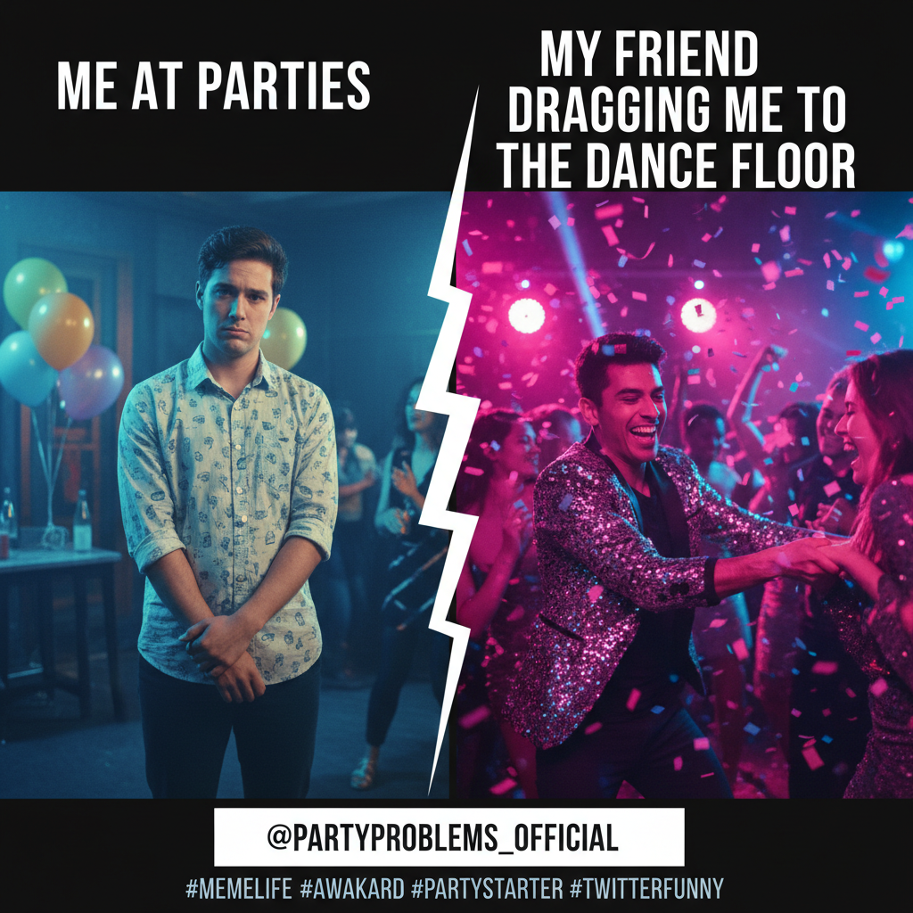 Introvert at a party: 'I'll just stand here.' Extrovert: 'OMG, you HAVE to meet everyone!'