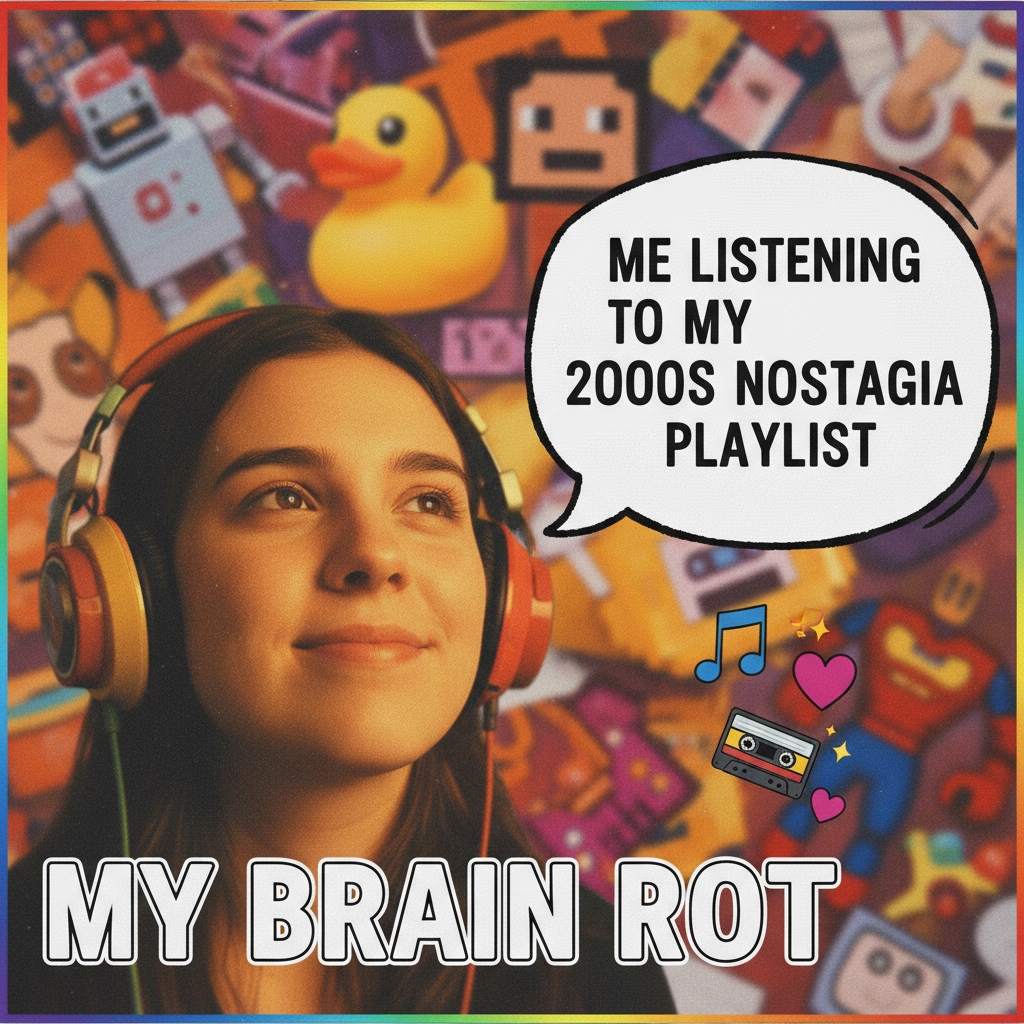 Hearing that one song from your childhood and suddenly you're 8 again. ✨ #Nostalgia