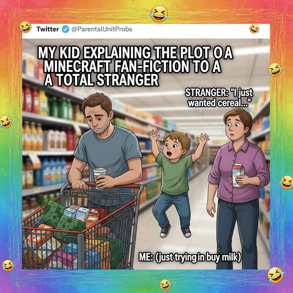 My toddler just explained the plot of Frozen to a total stranger at the grocery store. Send help.