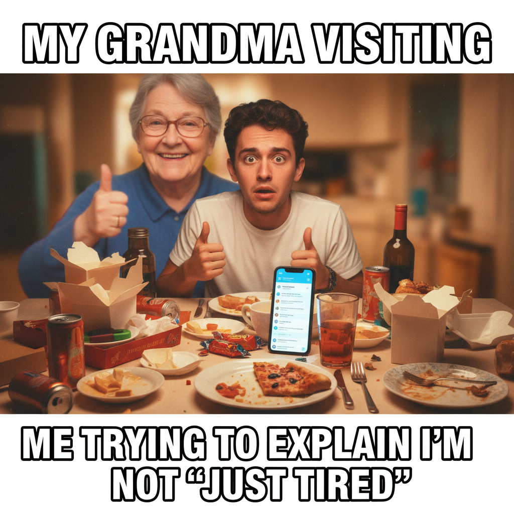 Aunt Carol just asked if I'm still single. It's not even Thanksgiving dinner yet.