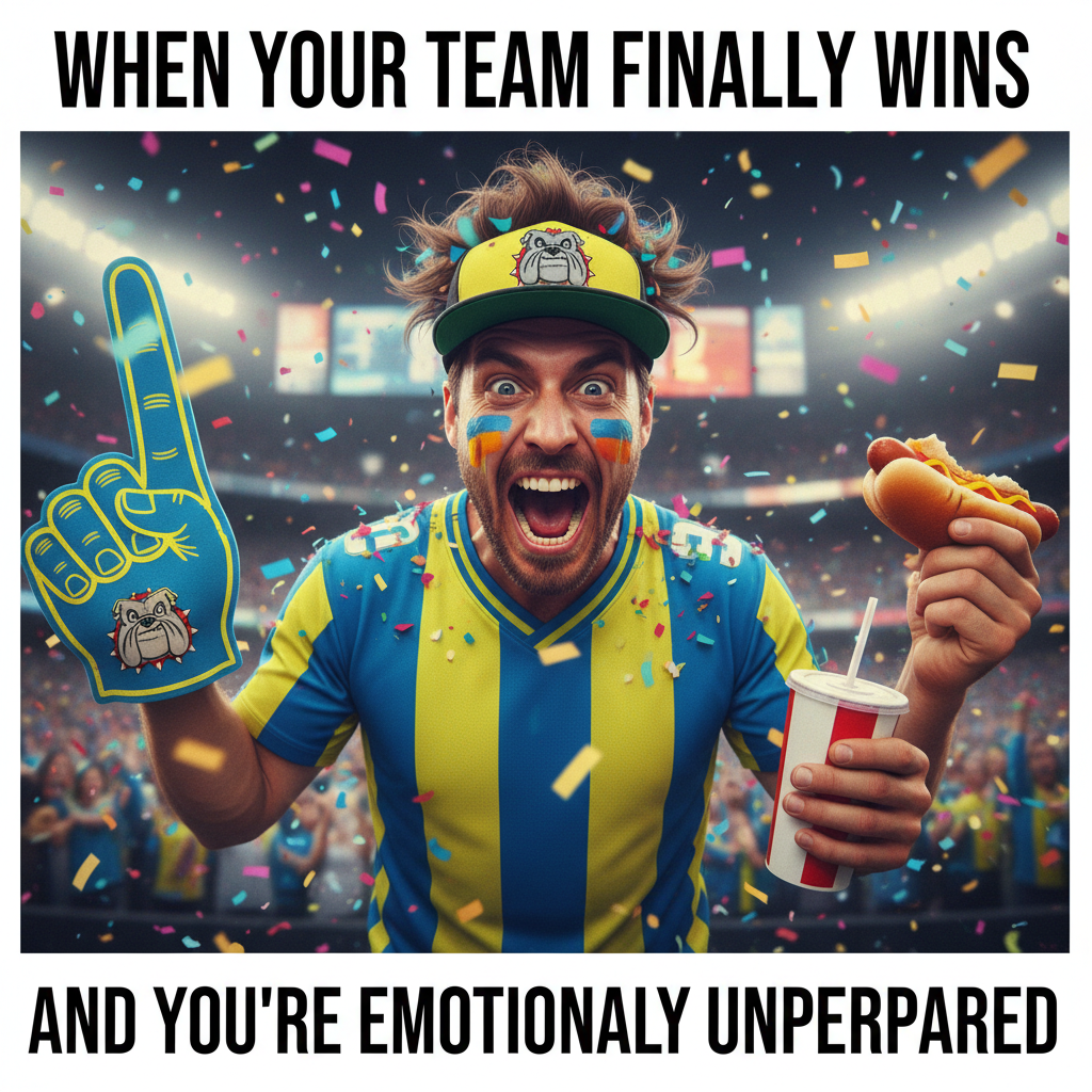 My team won by 1 point and I've already planned the victory parade route. It's just a game!