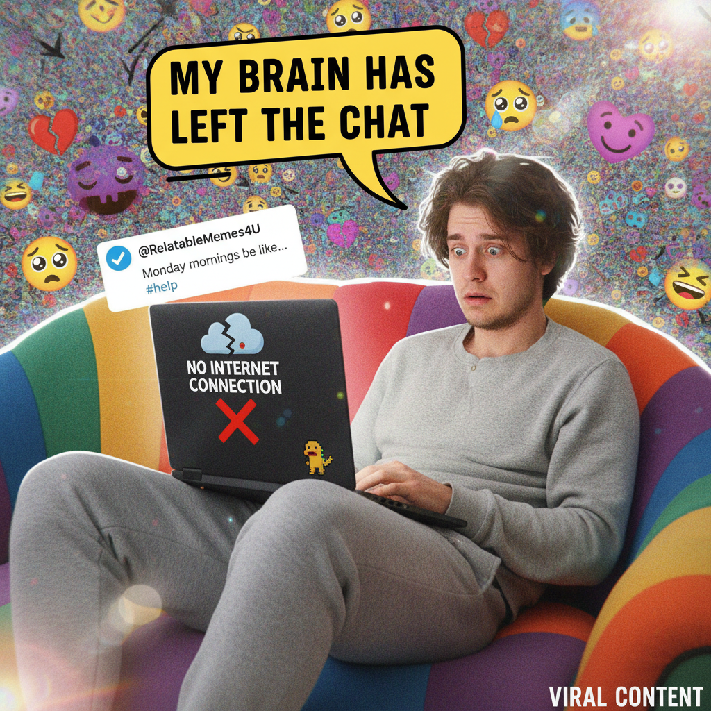 The WiFi went down. My entire personality just vanished. Who am I?