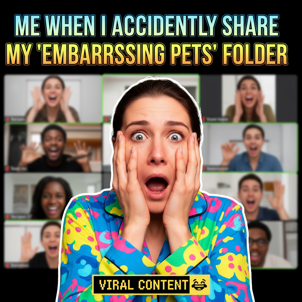 My mic was off the whole Zoom call. My camera? Oh, it was ON. 🤦‍♀️