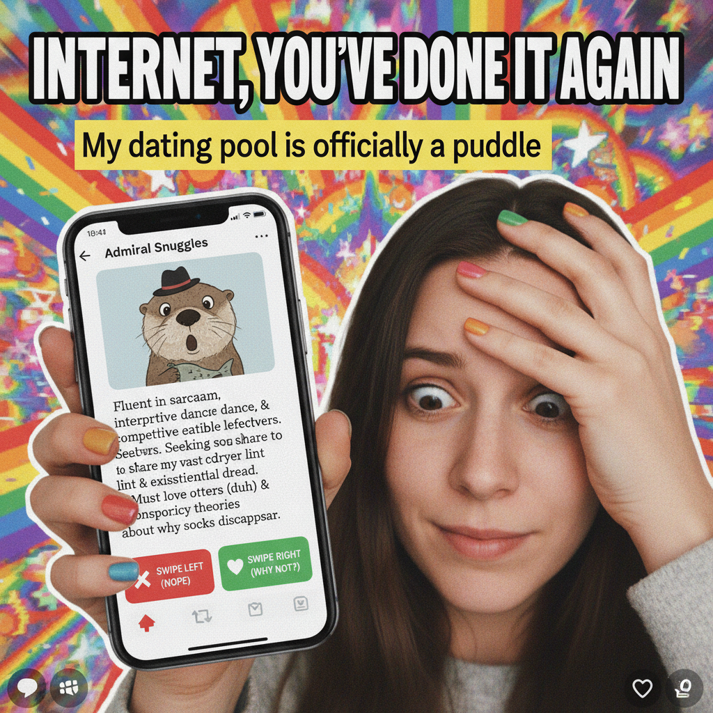 Dating apps are just a curated gallery of 'Are you serious right now?'