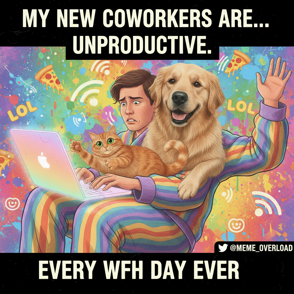 My pet thinks 'personal space' is a myth invented by humans.