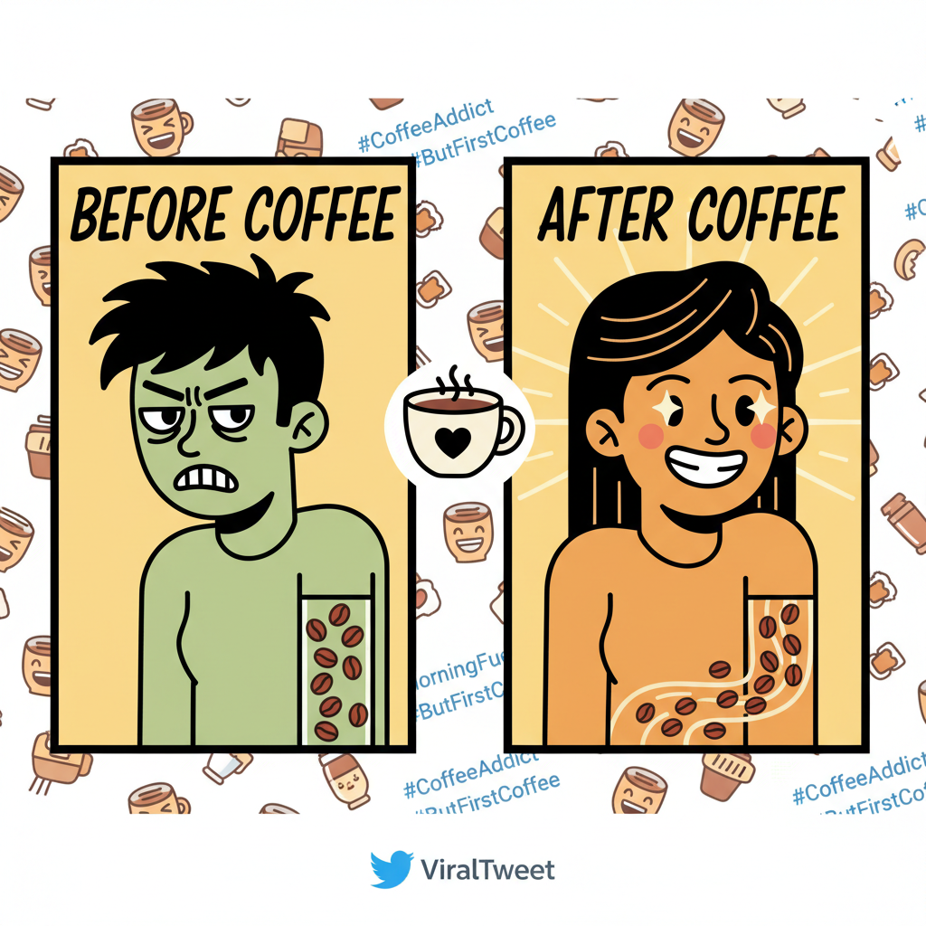 My blood type is coffee. My personality type is 'don't talk to me until I've had my coffee'.