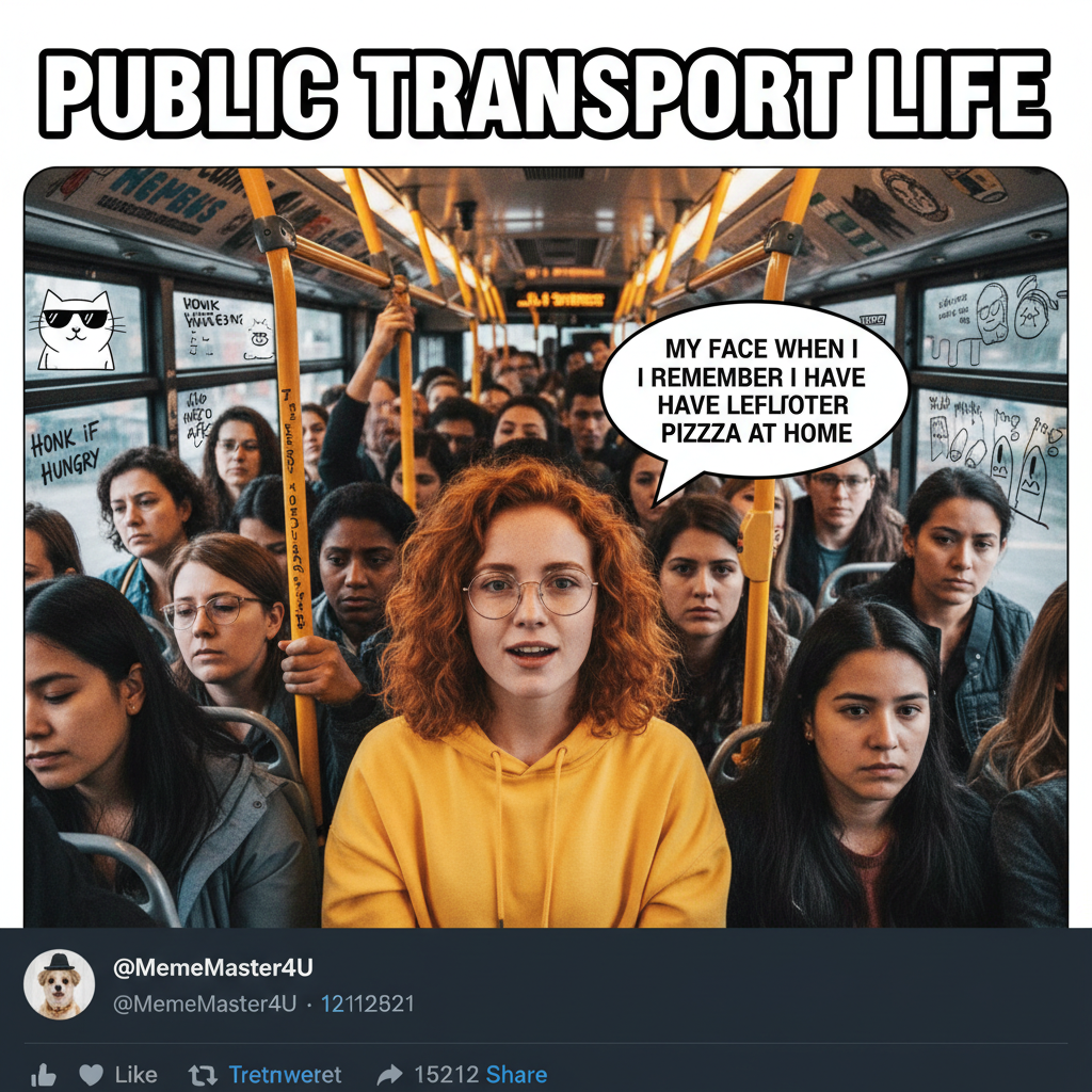 Public transport is just a social experiment I didn't sign up for.