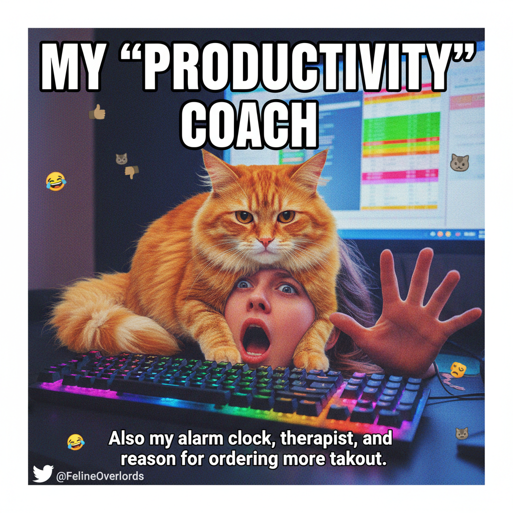 My pet thinks 'personal space' is a myth invented by humans.