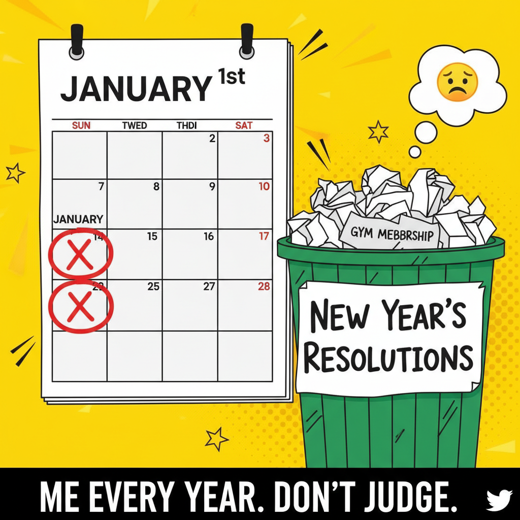 My New Year's resolution lasted until January 2nd. New record!