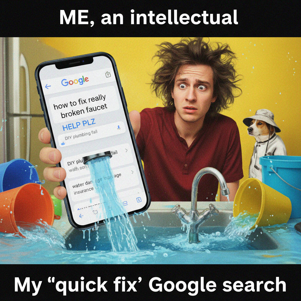 Adulting is just Googling 'how to fix [basic household item]' every other day.