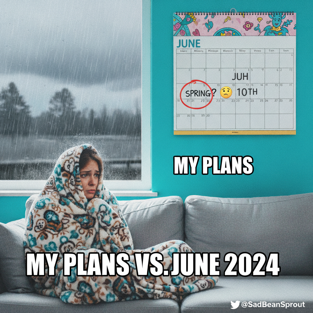 My seasonal depression just filed for an extension. It's not ready to leave.