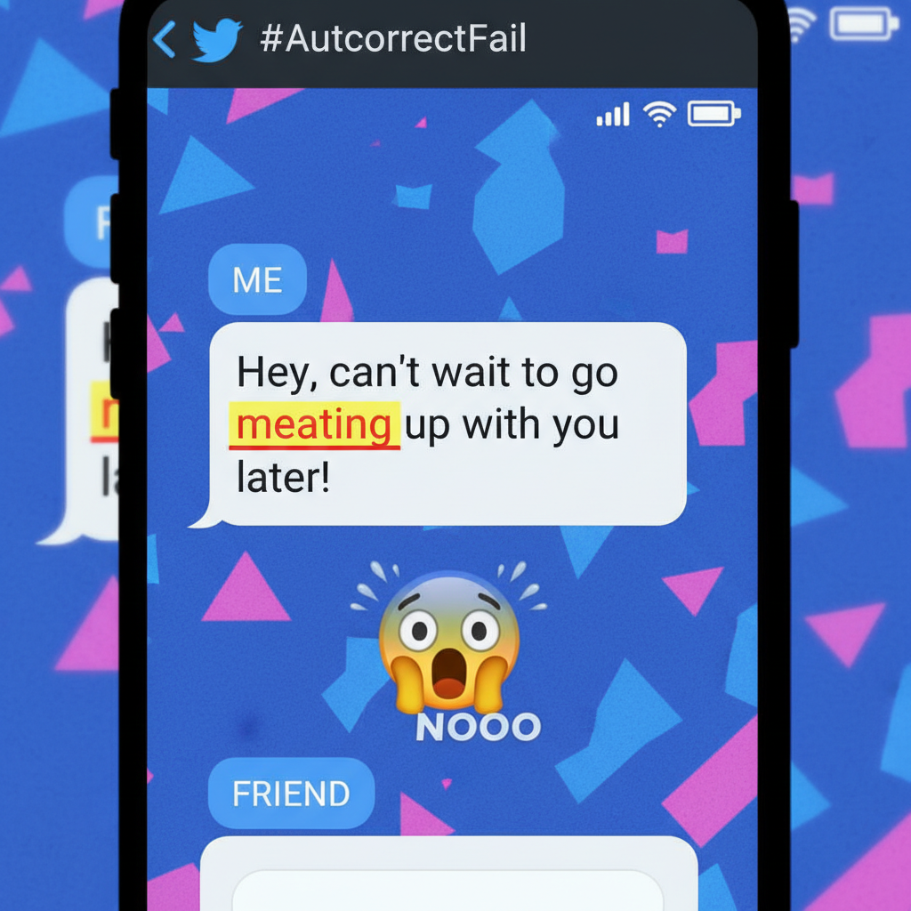 Autocorrect changed 'meeting' to 'meating'. My boss thinks I'm a cannibal now.