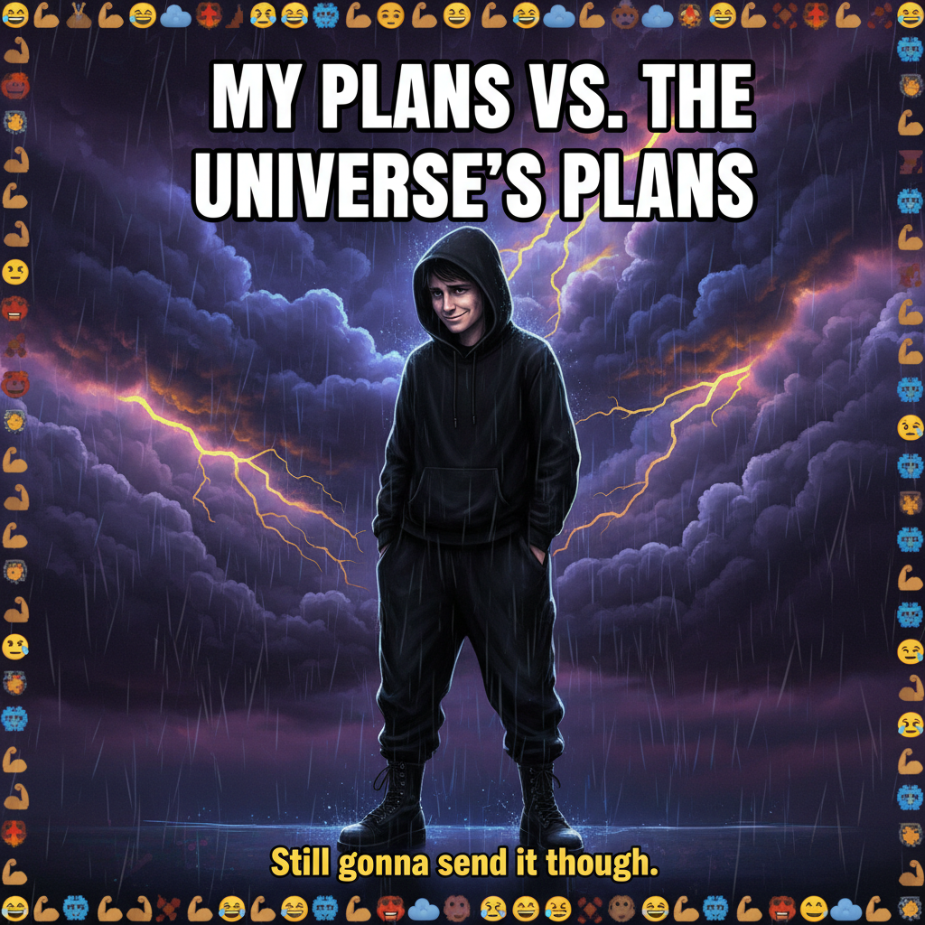 My therapist told me to embrace the darkness. So I bought more black clothes. #SAD