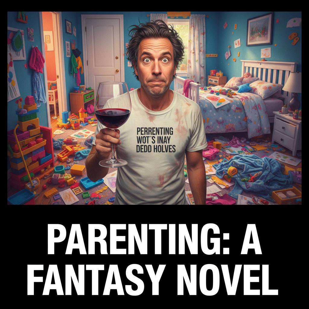 My kids think 'clean your room' is a suggestion, not a command. Send wine.