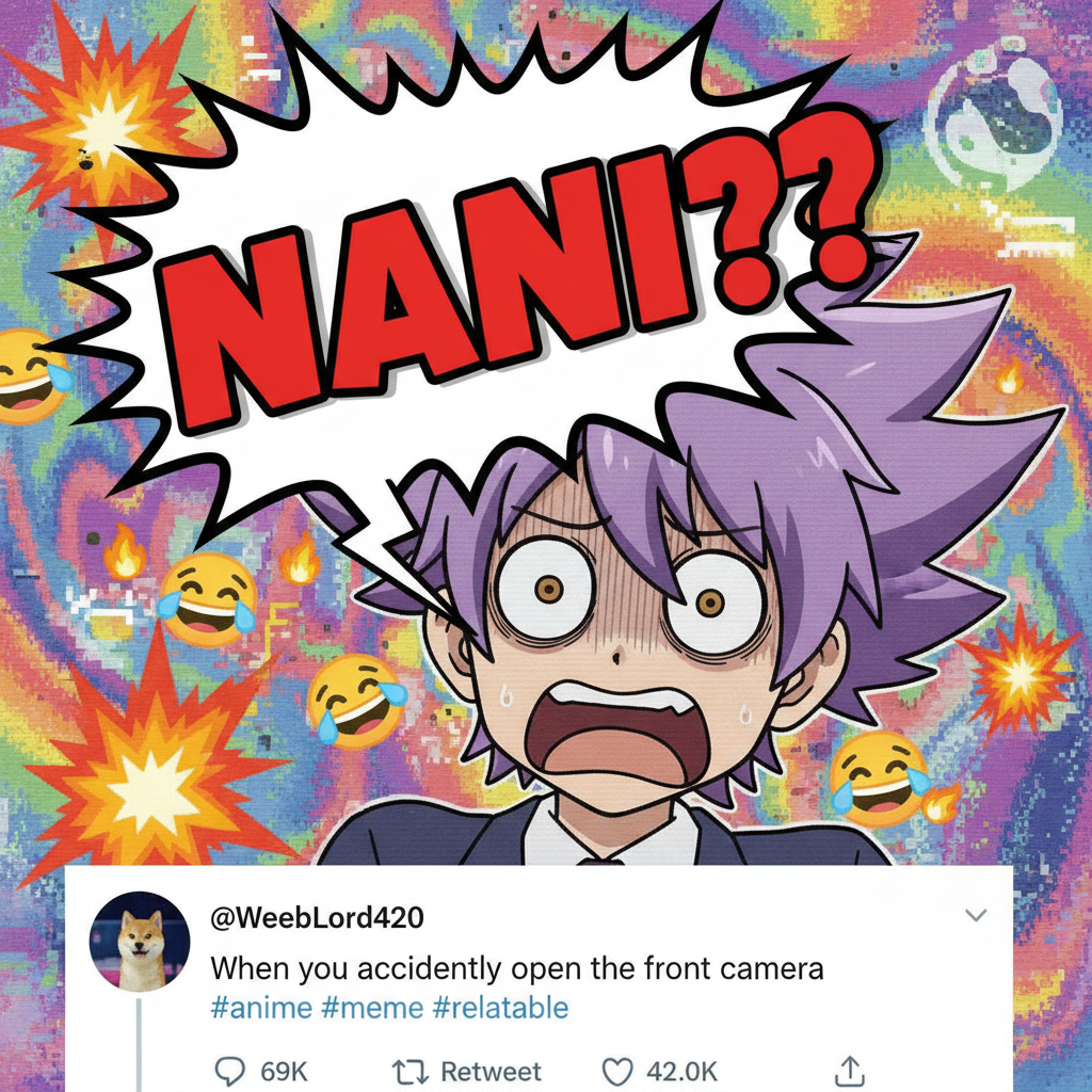 Me reacting to my bank account after rent: *anime gasp* NANI?!