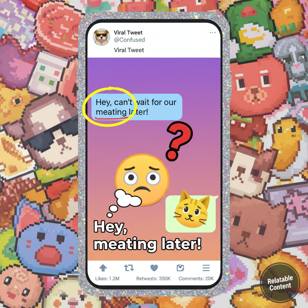 Autocorrect just changed 'meeting' to 'meating'. My boss is going to love this.