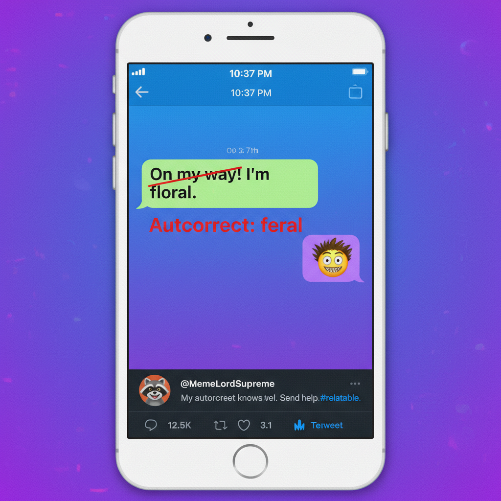 My phone just autocorrected 'I'm fine' to 'I'm feral'. Guess it knows me better than I do.