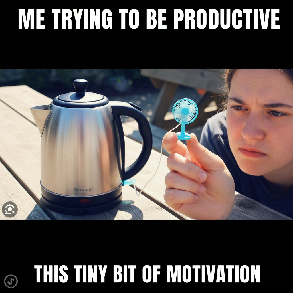 Ordered a 'mini' fan online. Received a fan for ants. My disappointment is immeasurable.