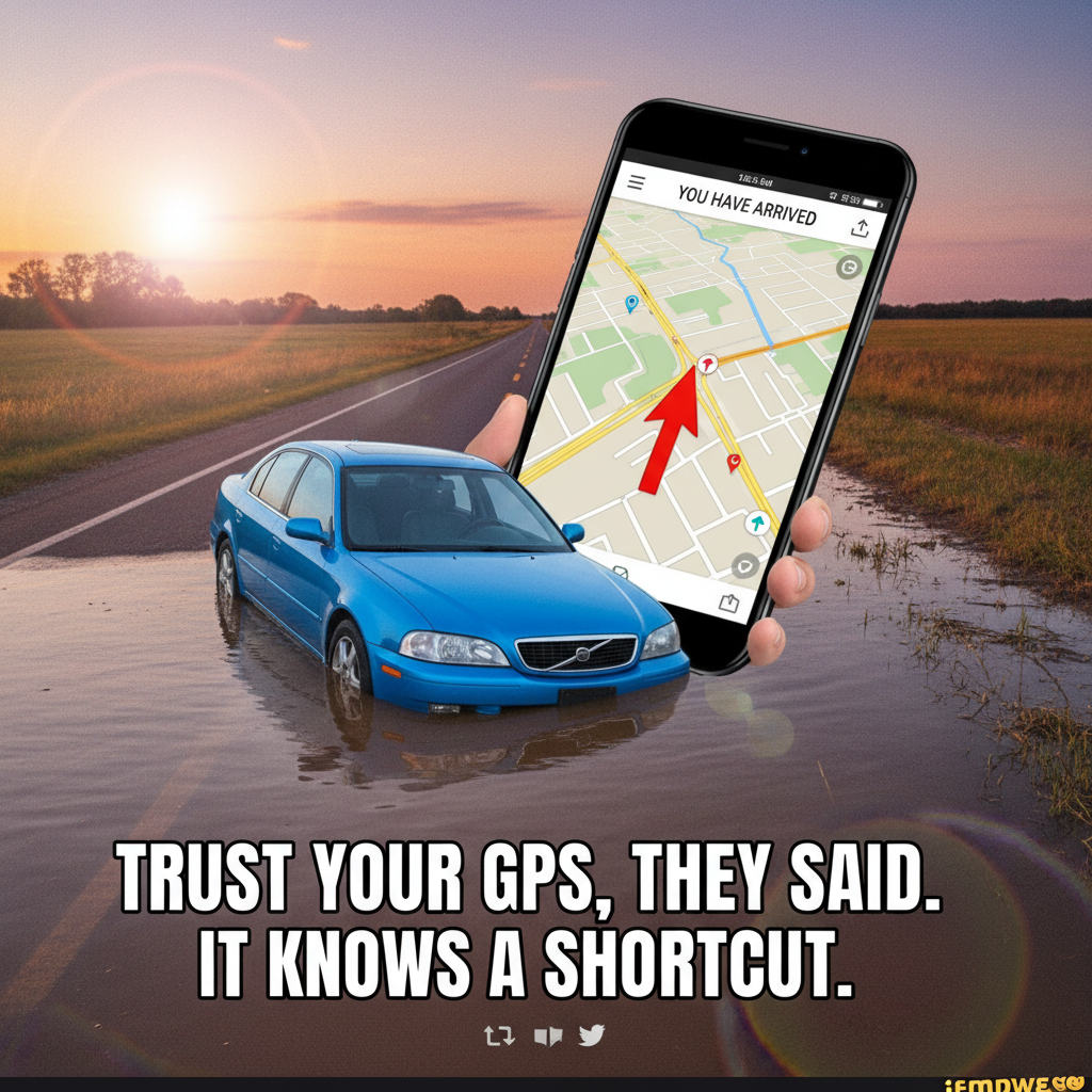 GPS told us to turn left into a lake. 10/10 would not recommend.