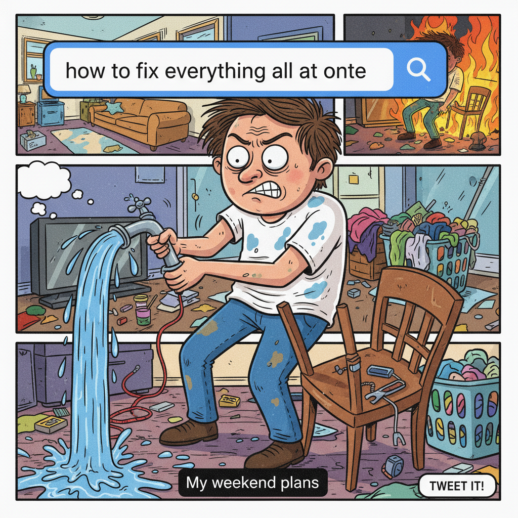 Adulting is just Googling 'how to fix [basic household item]' every other day.