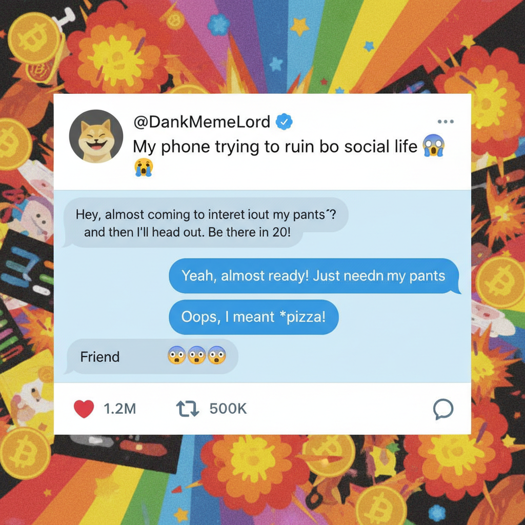 Autocorrect just changed 'I'm coming' to 'I'm communism'. My boss is going to love this.