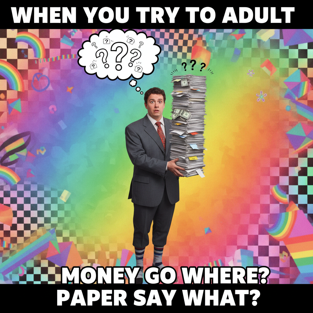 Adulting is just making up answers to questions you don't understand.