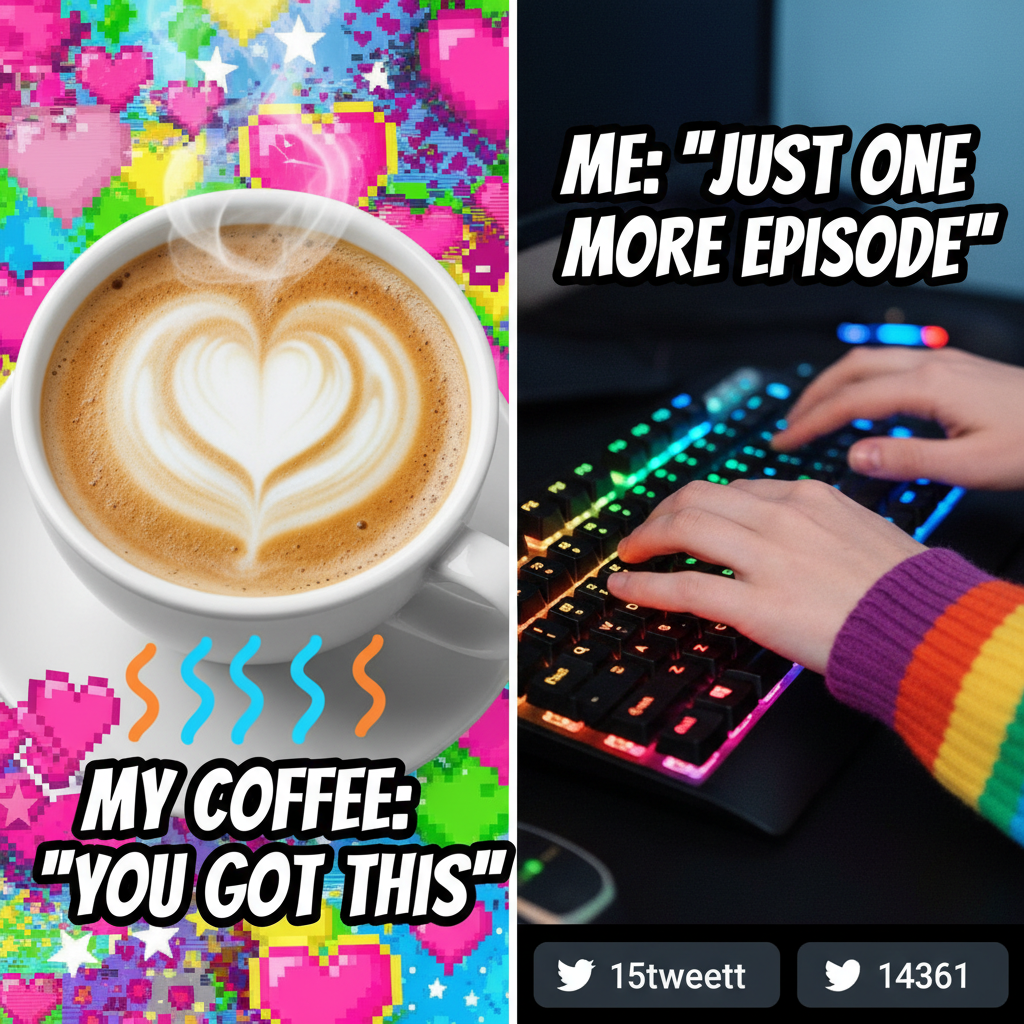 My blood type is coffee. My love language is caffeine.