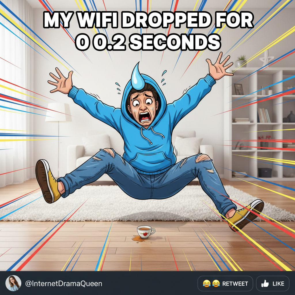 Me trying to use anime logic in real life: *falls dramatically after tripping*