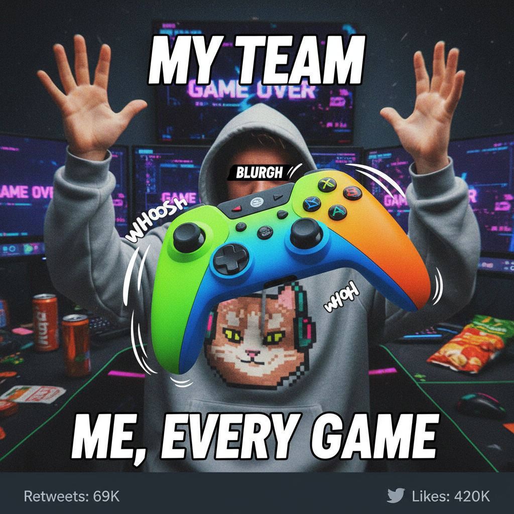 My controller just flew across the room. It wasn't my fault, the lag was personal.