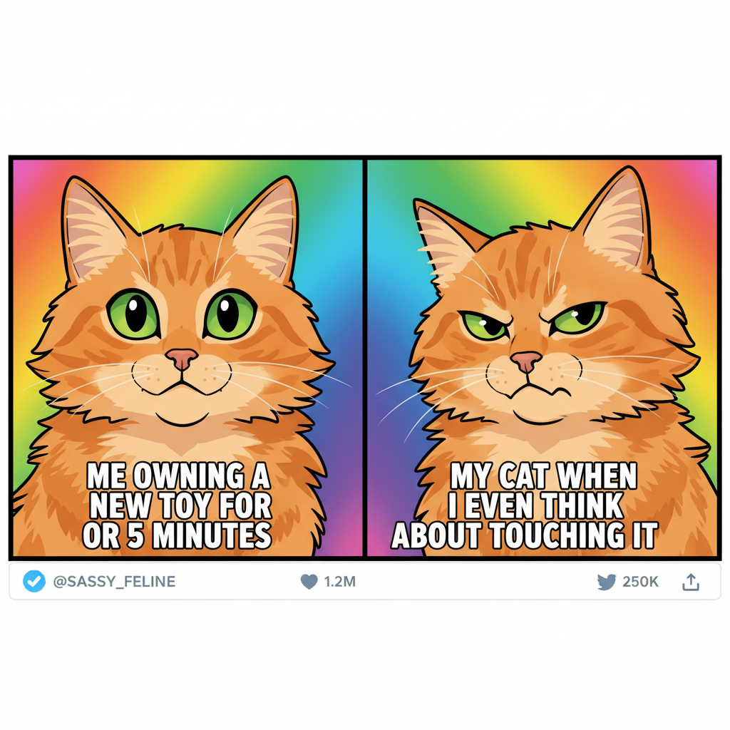 My pet looked at me like I just ruined their life by moving their favorite blanket 2 inches.