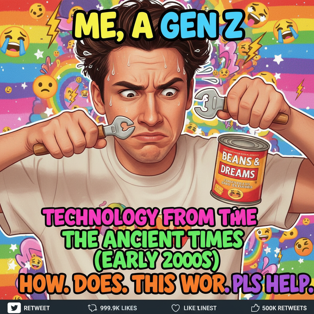 Just spent 20 mins trying to figure out how to open a can. Adulting is a scam.