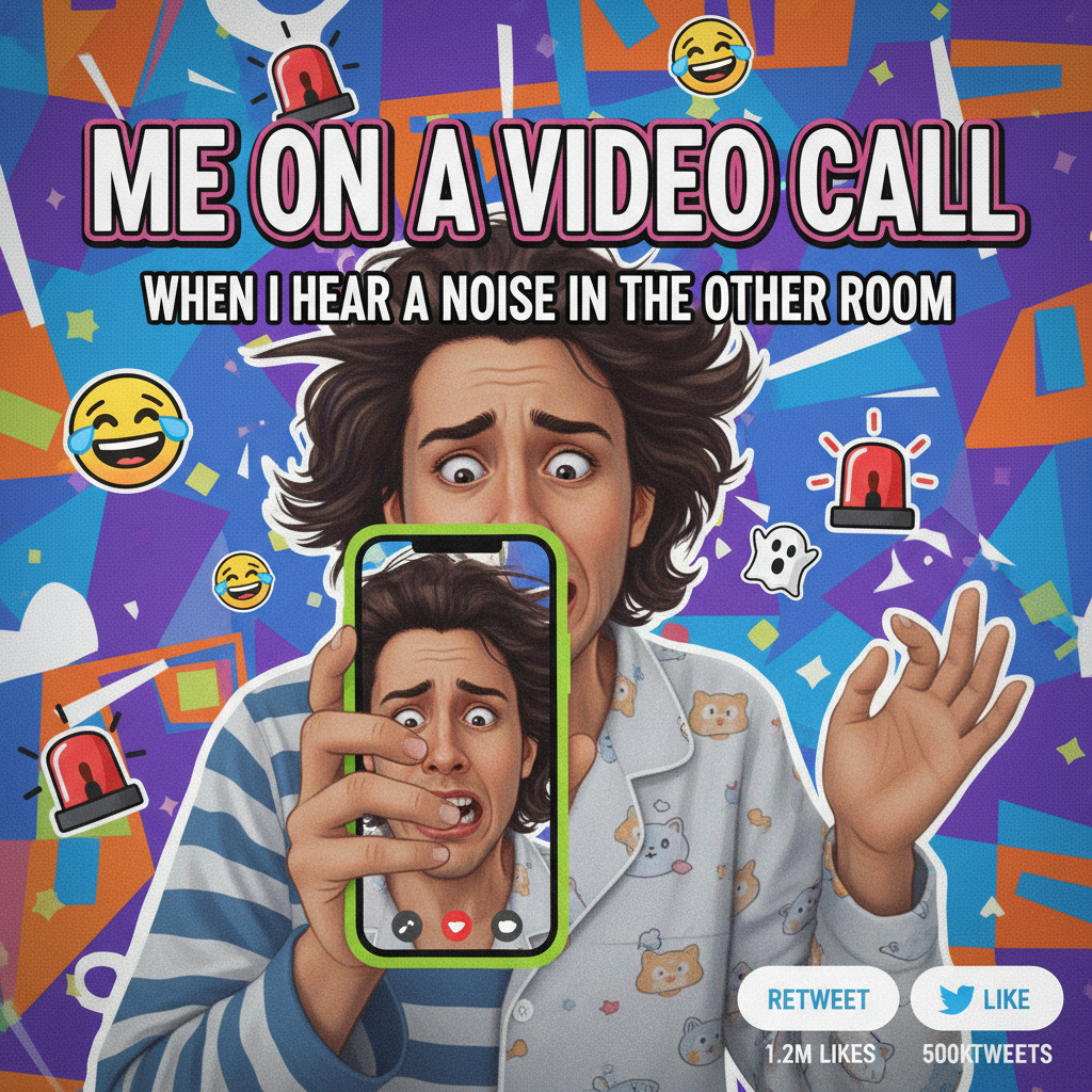 Just spent 15 mins looking for my phone while on a video call... with my phone.