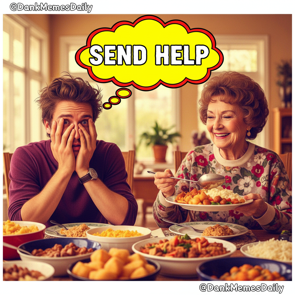 Grandma just asked if I'm 'seeing anyone special' for the 7th time. Send help.